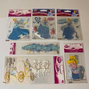 EK Success Disney Cinderella Carriage Dreams Do Come True Scrapbook Stickers